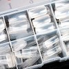 Full Cover Acrylic False Nail Tips, 500PCS Fake Nail Shape