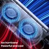 Car Cooling Fan With 3 Speeds, Backseat Cooler, USB-Powered Headrest