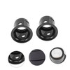 Angoily 4Pcs Portable Jeweler Loupe Magnifier Convenient Watch Repair Tool