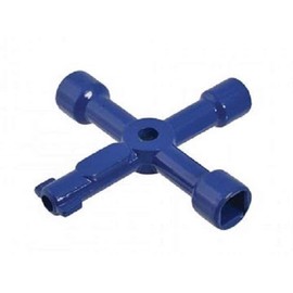 Faithfull SUKEY 4-Way Services Utility Meter Key