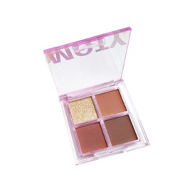 CAPPUVINI Eyeshadow Glitter Pearl Matte Eyeshadow Palette, 4 Color Texture, Eyeshadow, Matte, Waterproof, High Coloring, Glitter, Fade-Resistant, 4 Colors Eyeshadow, High Adhesion, Eye Palette, Gift