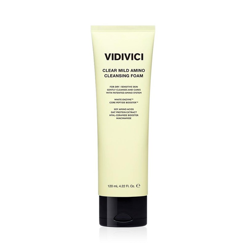 VIDIVICI Clear Mild Amino Cleansing Foam 120ml - VIDIVICI Clear