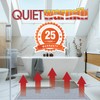 QuietWarmth Tile QWT1.5X5F120 Radiant Floor Heating Mat for Below Tile,