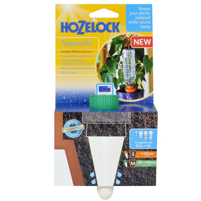 Hozelock Medium Ceramic Watering Cones with Plastic Screw Adaptor -