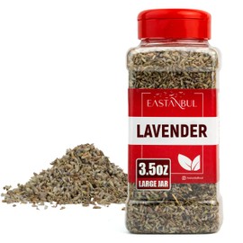 Eastanbul Dried Lavender Flowers, 3.5oz, Culinary Lavender, Food Grade Buds For Cooking, Tea Loose Leaf, Herb For Baking & More, Edible, Dried, Pure, Versatile, Natural, Caffeine Free, Vegan