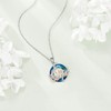 TOUPOP To My Daughter Necklace from Dad S925 Sterling Silver