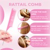 Wosyoodo Topsy Tail Hair Tool, Pink Hair Loop Pull Through