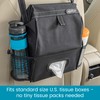 High Road Car Organizer with Car Trash Bin and Tissue