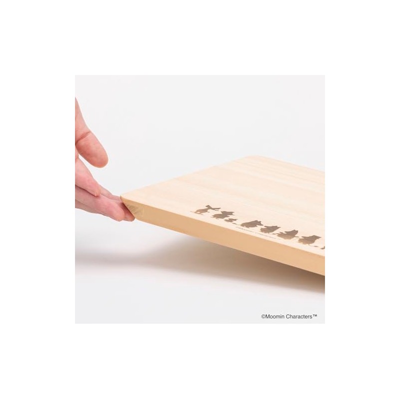 Kai AP5124 Moomin Cutting Board, 9.1 x 8.3 inches (230
