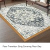 Floor Transition Strip, Self-Adhesive Vinyl Flooring Cover Strips, Floor Flat