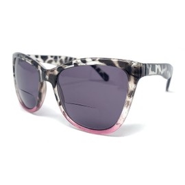 Incredible Bargains The Beverly Hills Bifocal Reading Sunglasses Cateye Butterfly Sun Readers for Women + 2.00 Pink with Tortoise