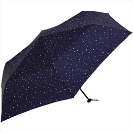 Nifty Colors Star Carbon Lightweight Mini 55 1464NV Folding Umbrella