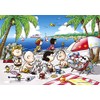 108 Piece Jigsaw Puzzle PEANUTS Beach Memories (7.2 X 10.1