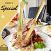 Vilihkc Unique engraved pattern design Silverware Set,20 Piece Stainless Steel