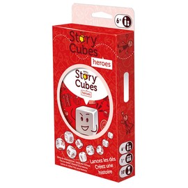 Zygomatic Story Cubes: Heroes Dice Game for Storytelling Creativity Ages 6+ 1 Player 10 Minutes Per Game Multilingual
