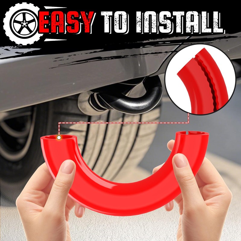 2-Pack Tow Hook Covers for Ford F150 (2004-2025) & Bronco