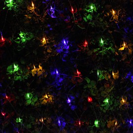 Joiedomi 300 LED Christmas Net Lights for Indoor & Outdoor Decorations, Christmas Events, Christmas Eve Night Decor, Christmas Tree, Bushes (Multi-Color)
