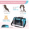 Discala Cat Dog Carrier Pet Carrier for Small Medium Cats