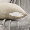 Miulee Pack of 2 Linen-Look Home Decorative Cushion Covers with