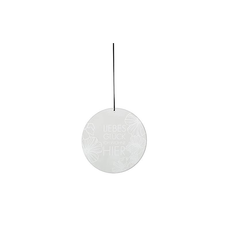 Räder Glass Poetry Hanging Love Happiness