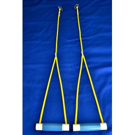 Fitness Rope Bands | Workout Power Rope Bands | Exercise Power Hand Grips Indoor Therapy Set | (Support Bar Sold Separate)