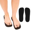Protector de pies calcomanía para aerógrafo sin sol, 60 pares,
