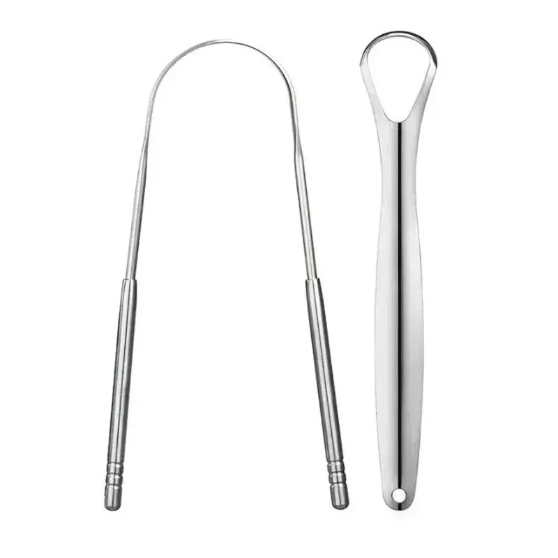 Stainless Steel Tongue Scraper for Daily Oral Care – Reusable