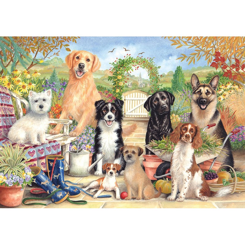 Waiting For Walkies 500 Piece Jigsaw