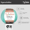 Wollidu Mika 51% Polyacrylic, 49% Cotton for Crochet and Knitting,