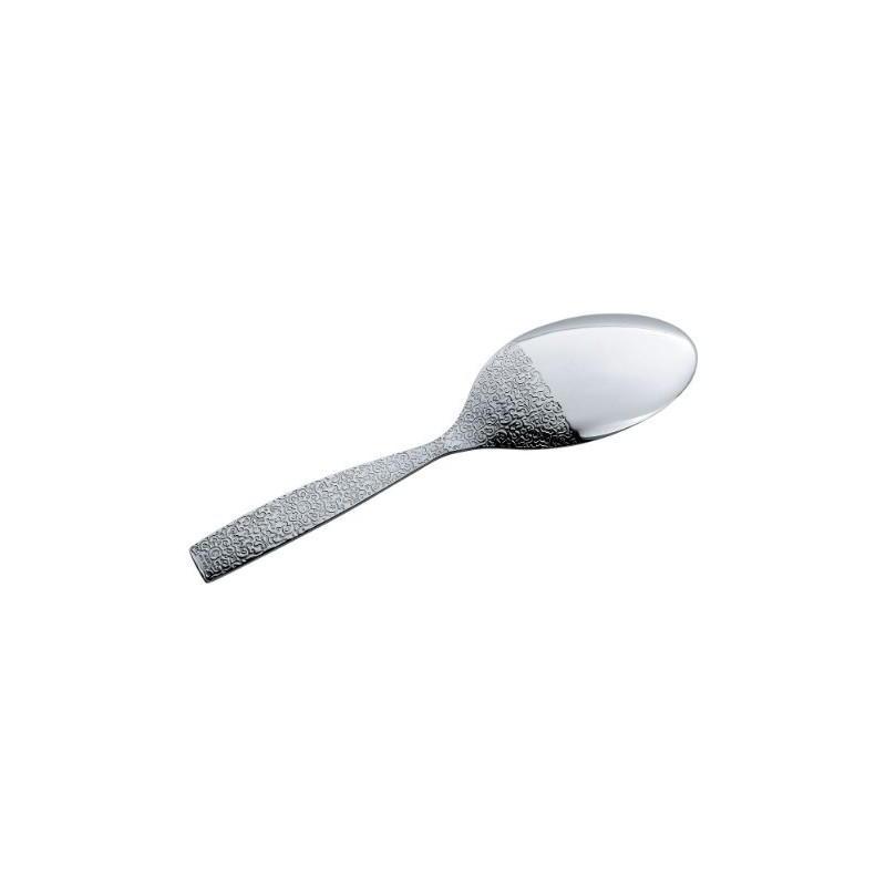 Alessi MW03/11 Dressed Serving Spoon with Relief Decoration