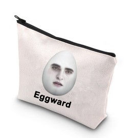KUIYAI Movie Inspired Gift Zipper Makeup Bag for Movie Fans, eggward, Fashionable