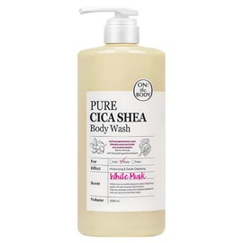 On the Body Pure Cica Shea Body Wash White Musk Fragrance, 1L, 1 ea / 온더바디 퓨어 시카 쉐어 바디워시 화이트머스크향, 1L, 1개