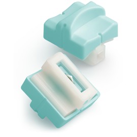 Firbon 2Pcs Refill Blades for A4 A5 Paper Cutter, Spring-Loaded Safeguard Design Replacement Blade for Paper Trimmers (Mint Green)