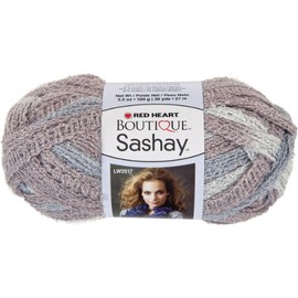 RED HEART Boutique Sashay Metallic Yarn, Opal