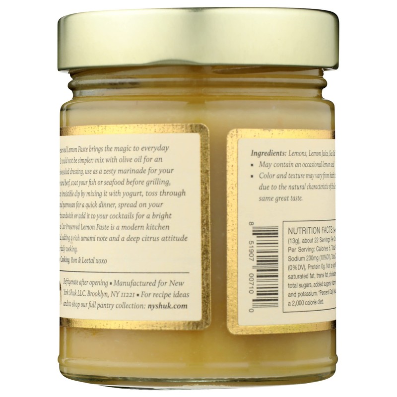 New York Shuk, Paste Preserved Lemon, 10 Ounce