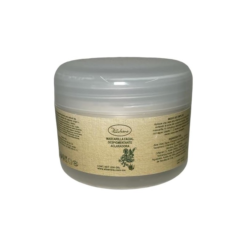 Mascarilla Facial Aclaradora y Despigmentante, 250 gr