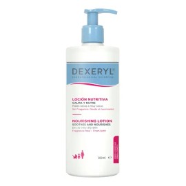 Loción Nutritiva Dexeryl Crema Hidratante Corporal para Piel Seca a Muy Seca Crema em Locion de Textura Ligera para Hidratación Diária Rostro y Cuerpo