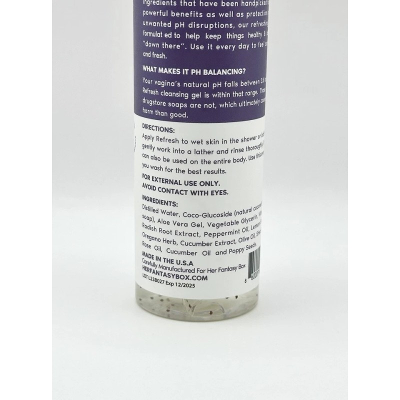 Her Fantasy Box Refresh pH Balancing Shower Gel Feminine Cleansing