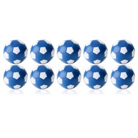 Robertson Winspeed Football Ball by 35 mm Set of 10 Blue/White, Abrasion Resistant and Durable