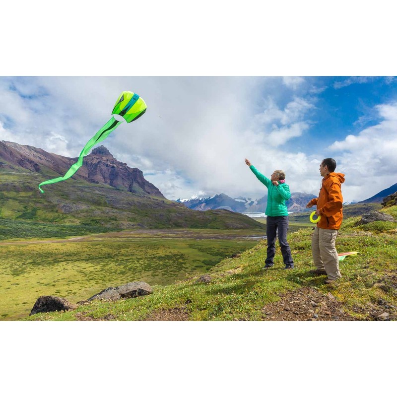 Prism Bora 7 Single-line Parafoil Kite, Jade