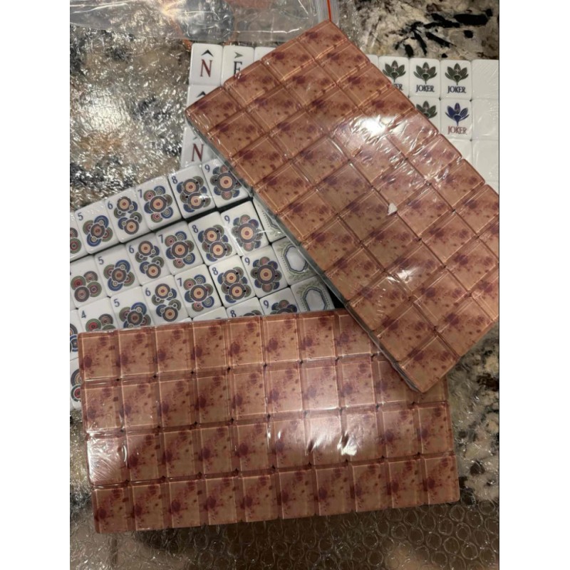 ,American Mahjong Set with 160 Tiles, Custom 4-Layer American Mahjong
