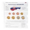 Lindner 1109-19 Pre-Printed Sheet Euro Coin Sets: New Euro Countries