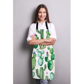 Wasach Funny Cats Apron, The two brave cats are drifting in the steel Unisex Kitchen Bib with Adjustable Neck for Cooking Gardening,Adult Size