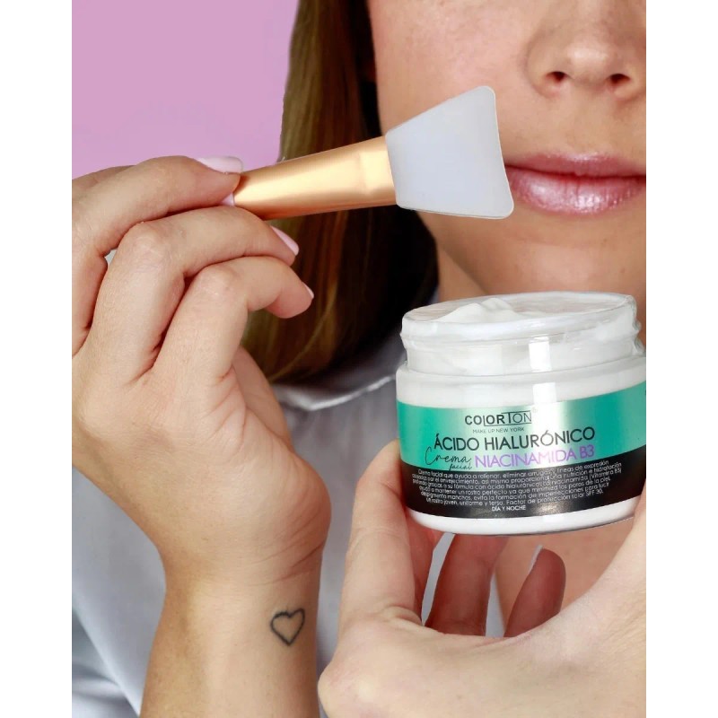 Crema Acido Hialuronico Niacinamida Colorton Manchas