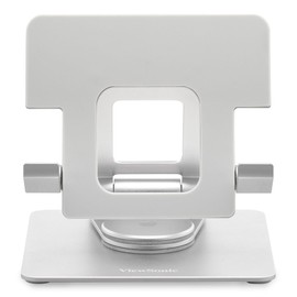 ViewSonic LCD-STND-001 Portable Monitor Stand with 360 Swivel, Tilt, and Height Adjustment for Monitors up to 17 Inches