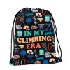 PXTIDY In My Climbing Era Drawstring Bag Moutain Climbing Gift
