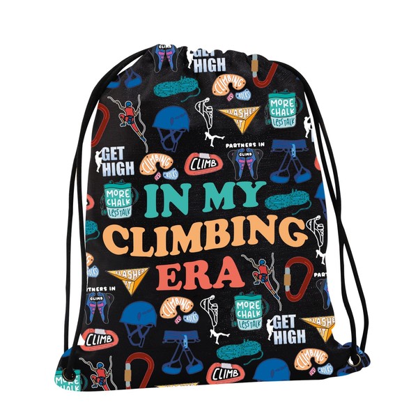 PXTIDY In My Climbing Era Drawstring Bag Moutain Climbing Gift