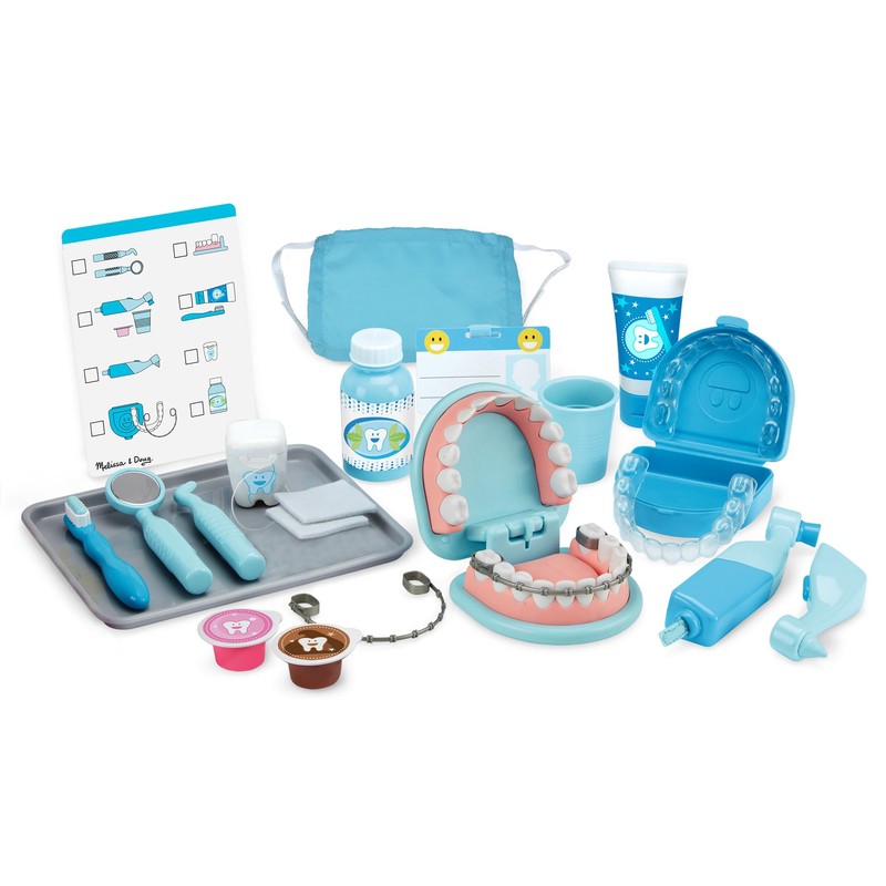 Melissa & Doug Super Smile Dentist Kit With Pretend Play
