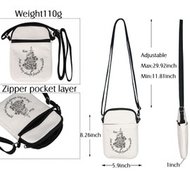 BNQL Book Inspired Crossbody Bag Bookish Gift Book Lover Gift Reading Gift Just As They Always Feared You Would Shoulder Bag