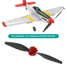 EMSea 3 Sets of Spare Replacement Plane Propellers Rc Plane Remote Includes 3 Pcs of Plane Propeller Savers and 3 Pcs of Plane Adapters Compatible with VOLANTEXRC P51D Airplane